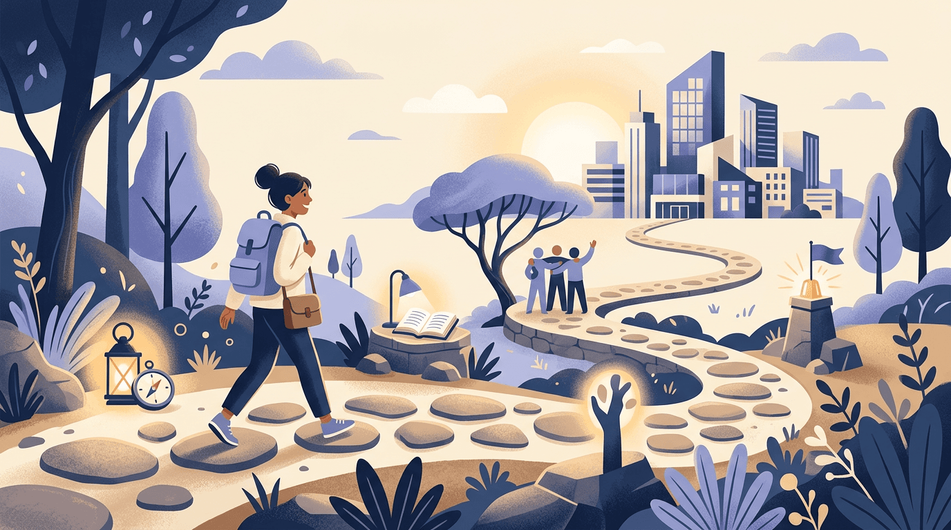 Onboarding: clear steps to start your project.